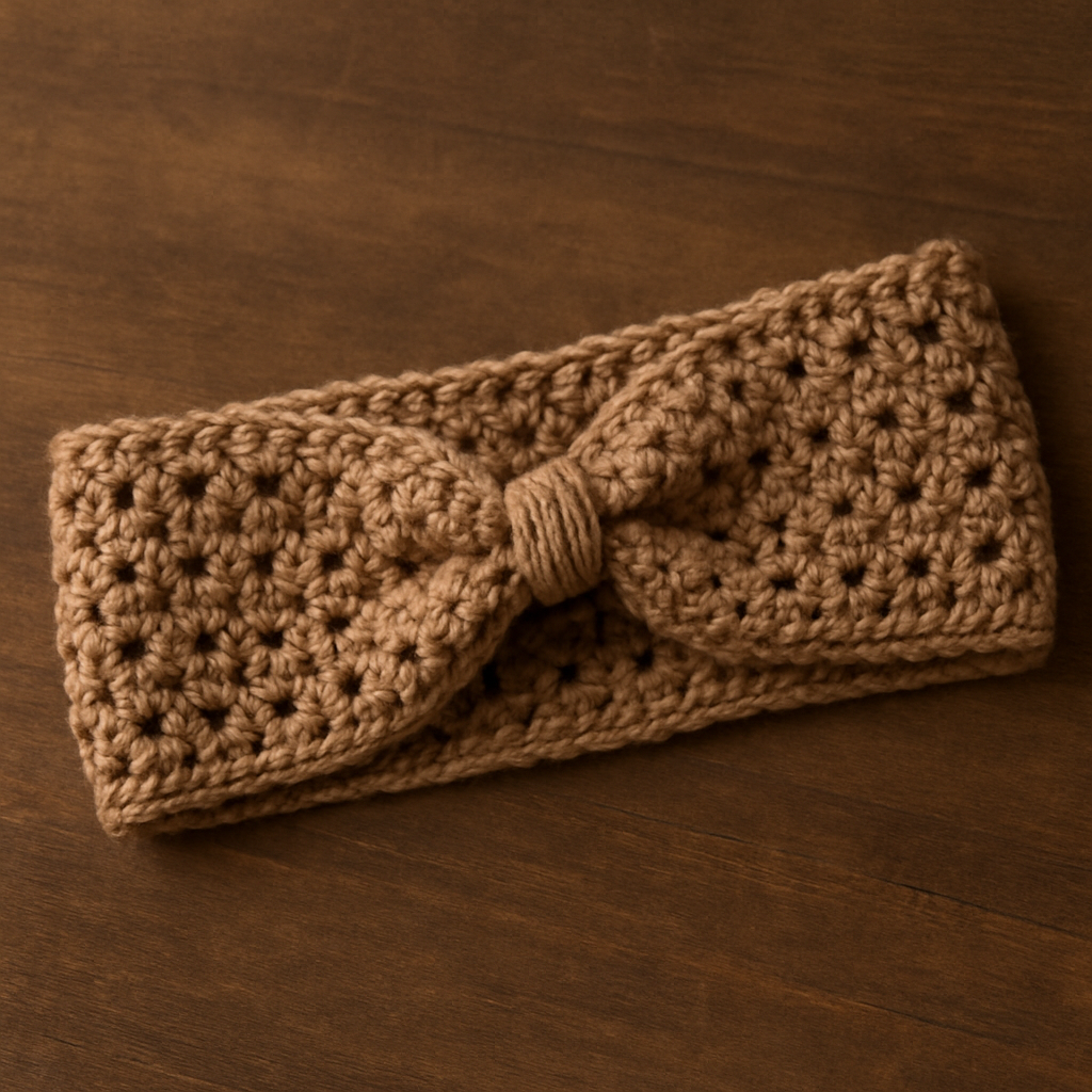 Crochet Cozy Twisted Braided Headband Free Pattern