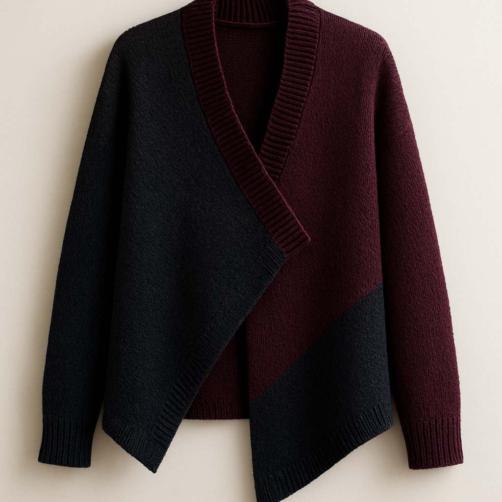 Y2K Asymmetrical Moody Cardigan Free Pattern