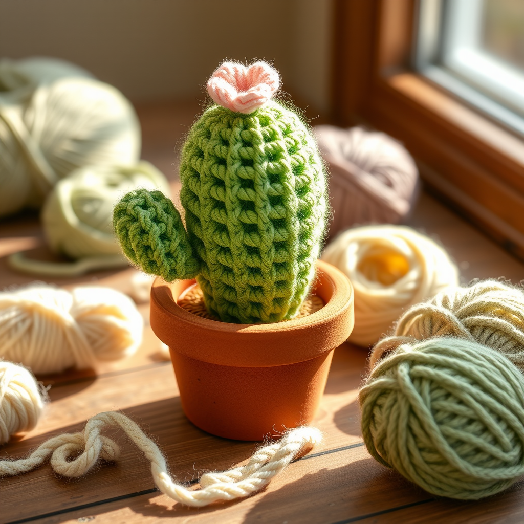 The Whimsical Cactus Amigurumi Free Pattern
