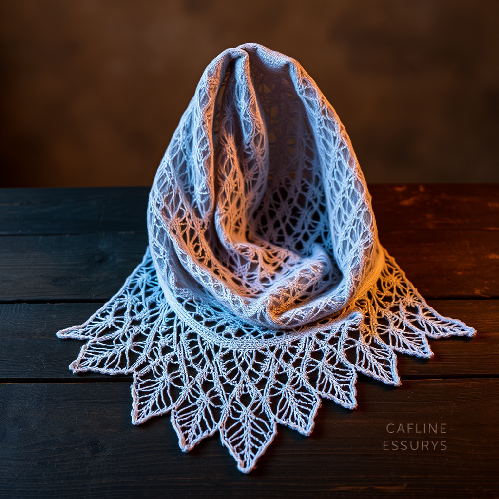 Free Pattern: Quantum Quicksilver Aurora Shawlette