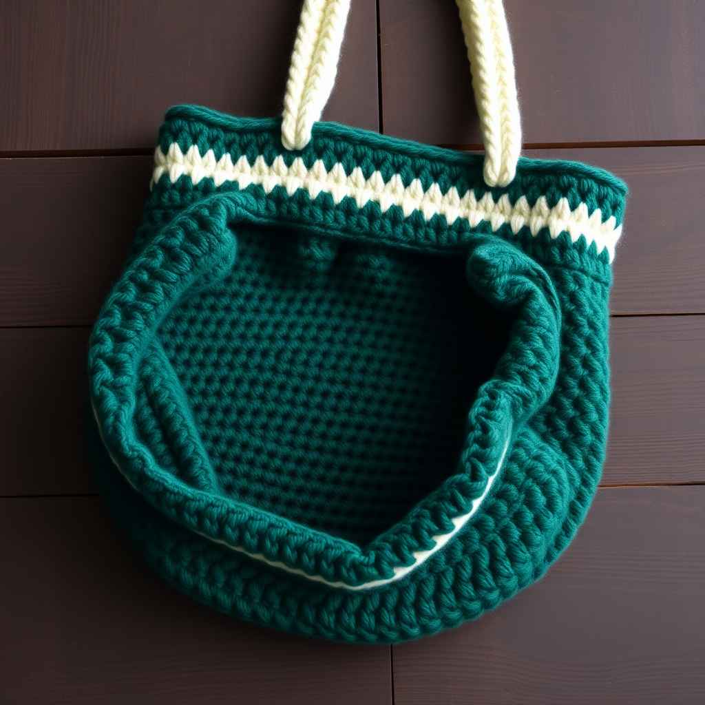 Whispering Pines Market Tote Free Pattern