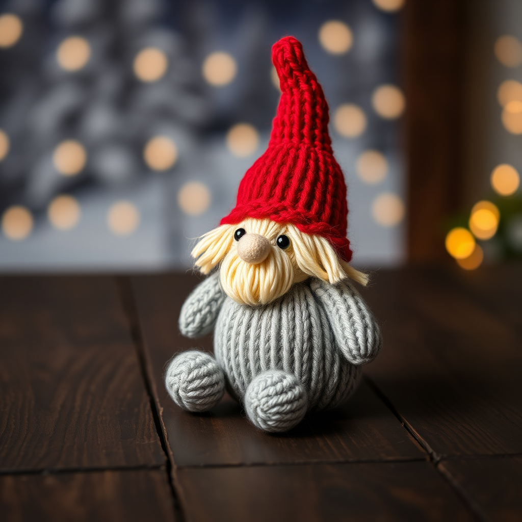 Whimsical Winter Gnome Amigurumi Free Pattern – A Knitted Nordic Forest Friend