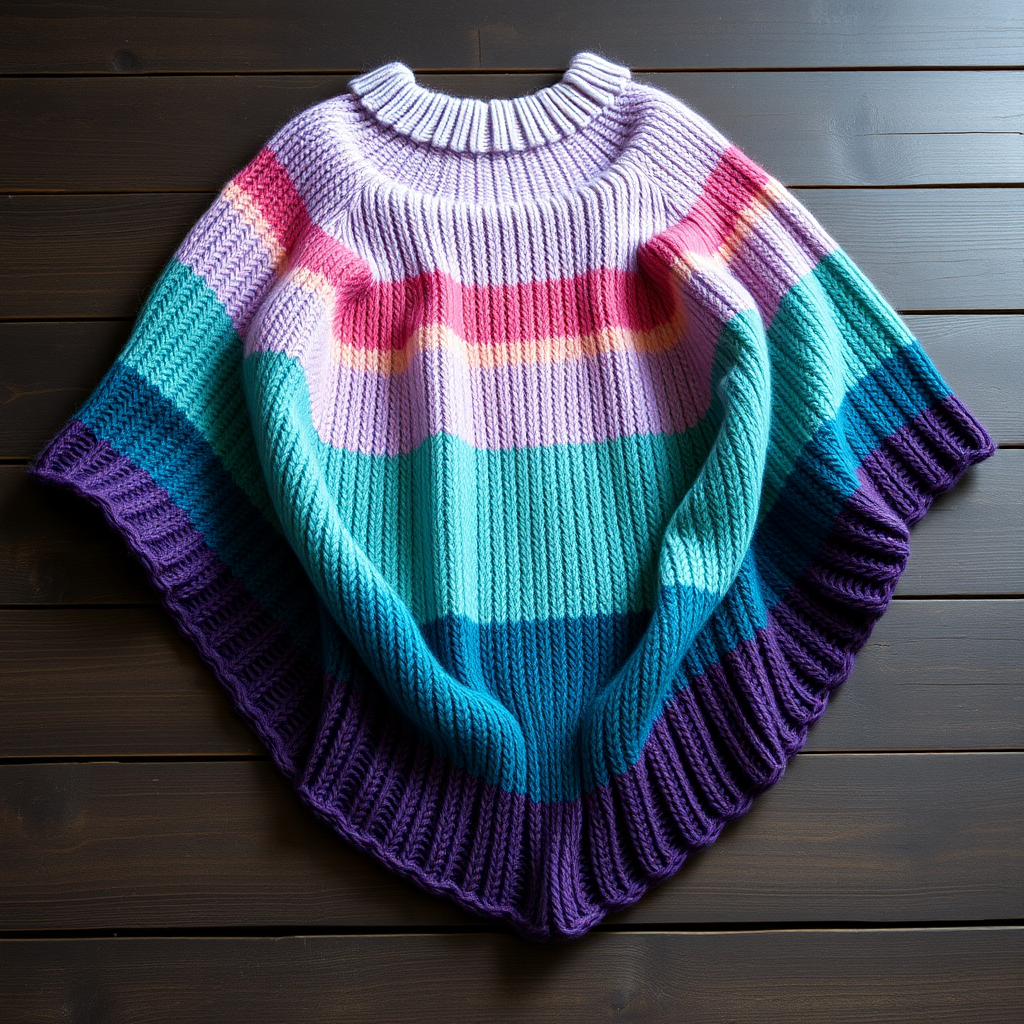 Aurora Wrap Poncho Free Pattern