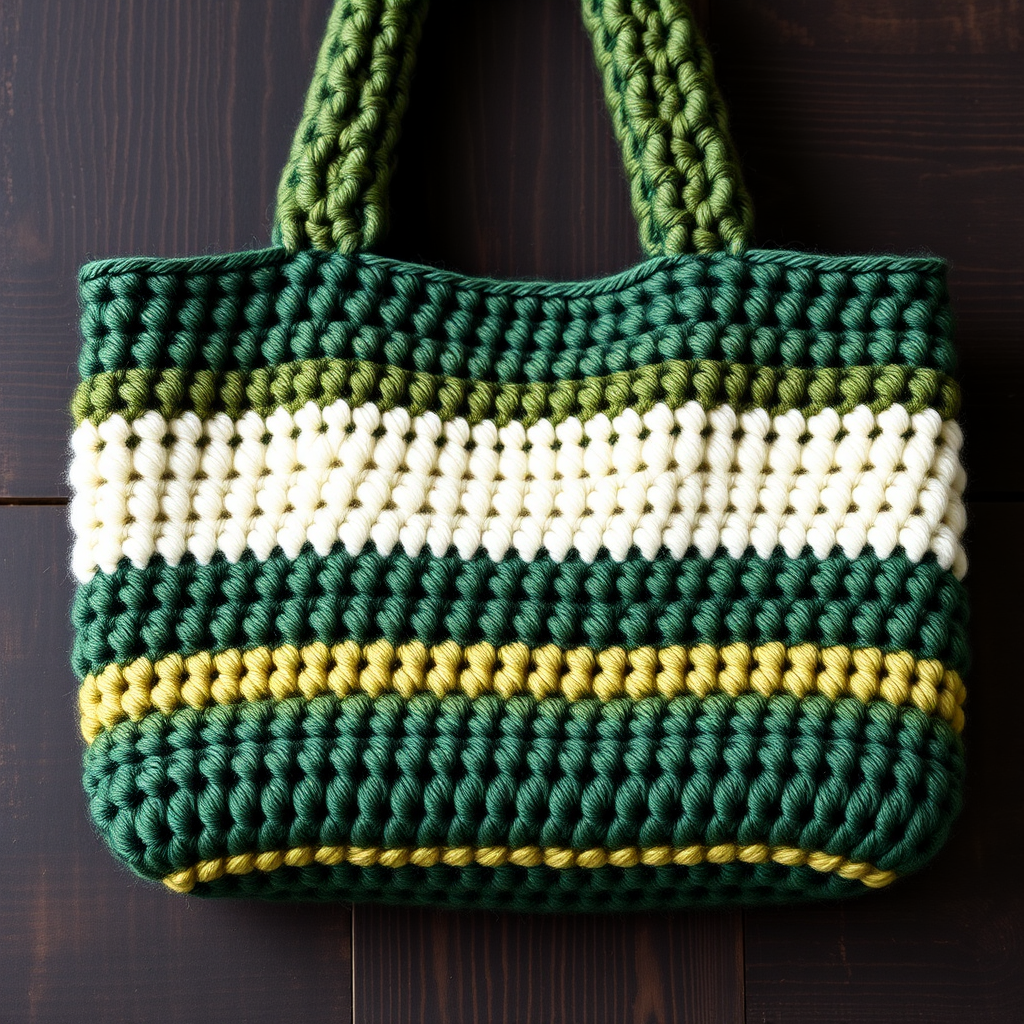 Whispering Pines Felted Tote: A Cozy Forest-Inspired Free Pattern