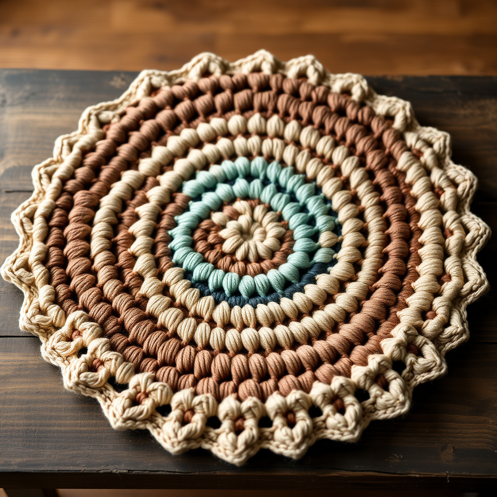 Celestial Driftwood Mosaic Afghan Free Pattern – Crochet a Cozy Gradient Throw