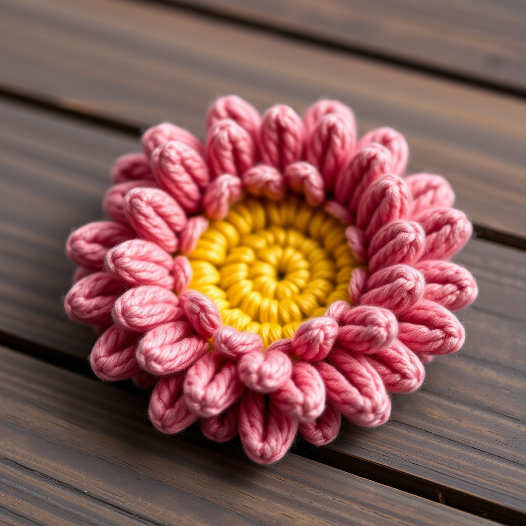 Velvet Bloom Crochet Chrysanthemum Free Pattern