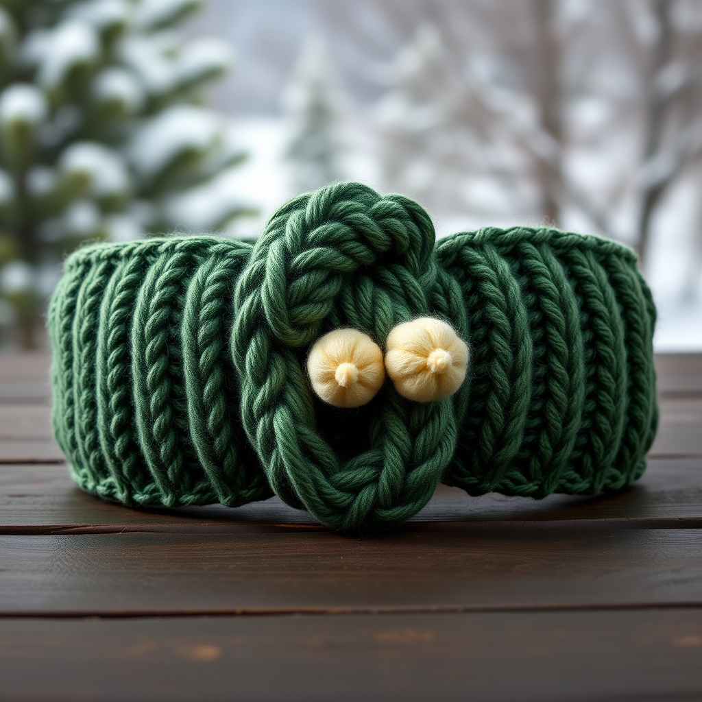 Whispering Pine Knitted Headband Free Pattern – Cozy Nordic-Inspired Twist