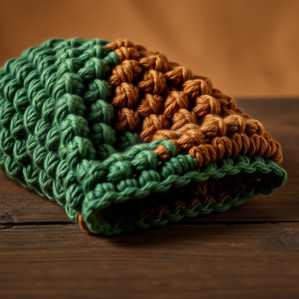 The Forest Trail Stitch: A Free Crochet Pattern for a Textured, Woodland-Inspired Fabric