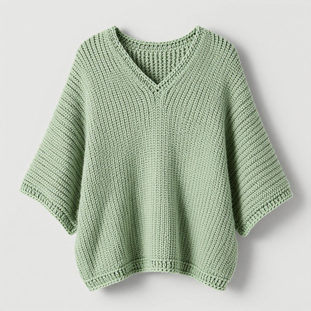 Meadow Mist Child's Poncho Free Pattern