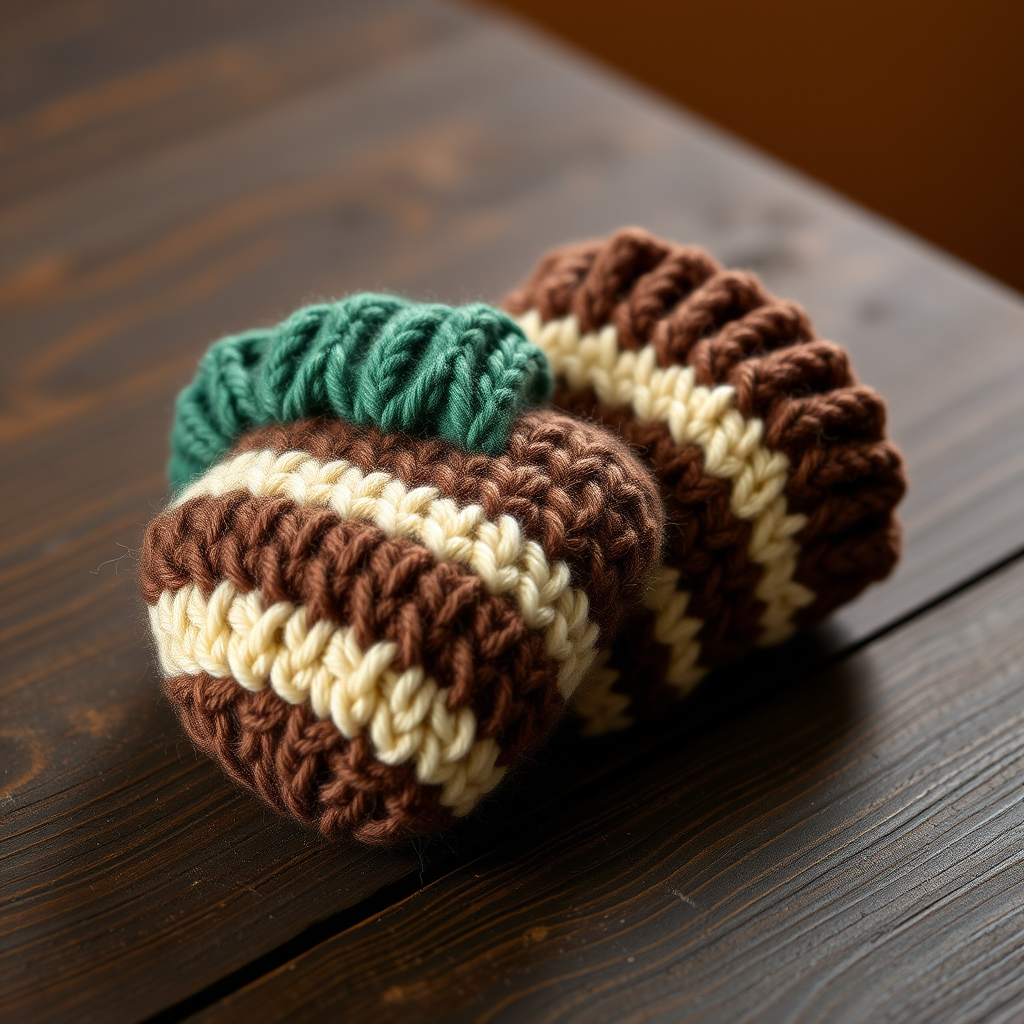 Whimsical Woodland Baby Scratch Mitts Free Pattern