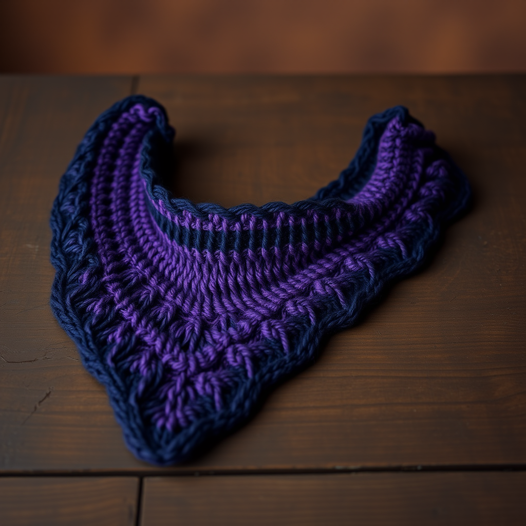 The Celestial Shift Wrap: A Free Knitting Pattern for a Gradient, Textured Shawl
