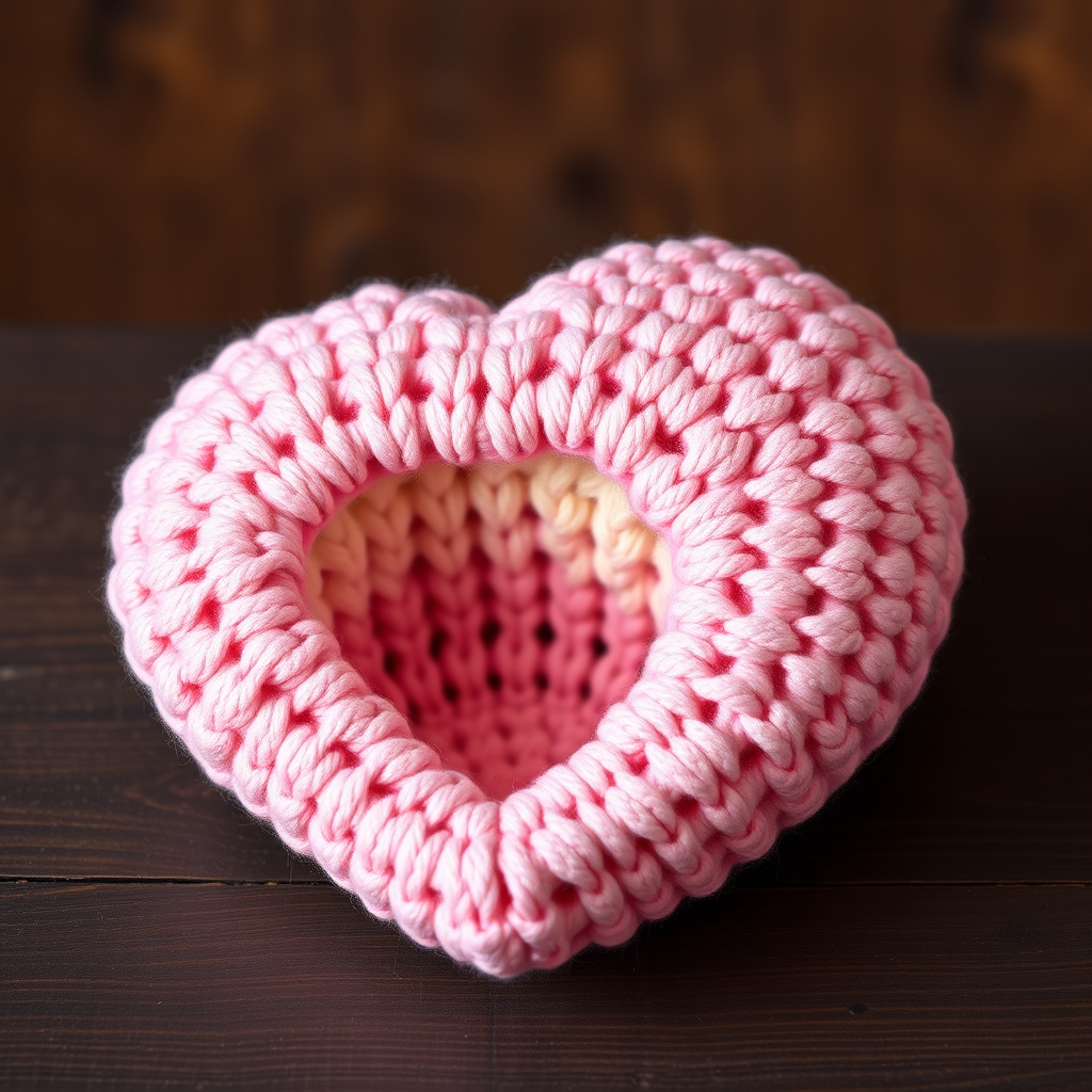 Cozy Heartfelt Hug Pillow Free Pattern