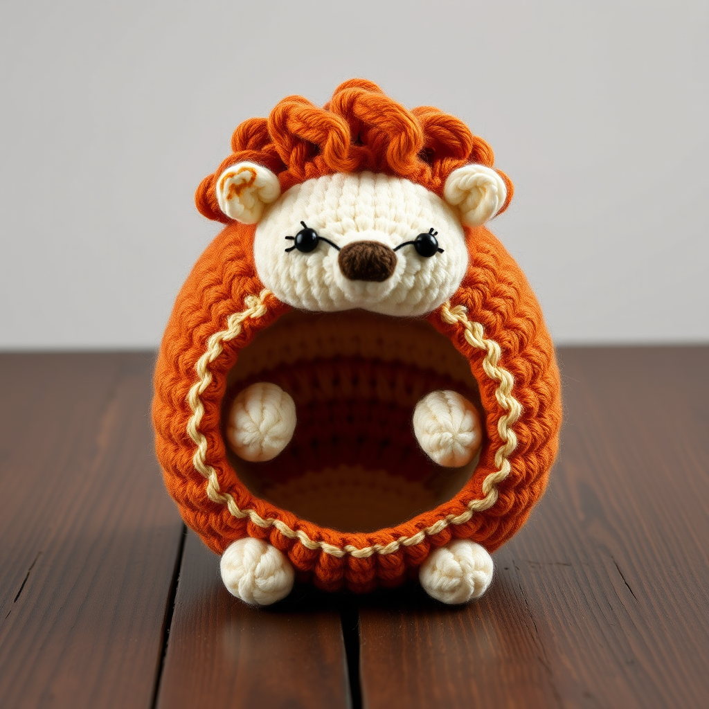 Harvest Moon Hedgehog Crochet Pattern – Free Pattern