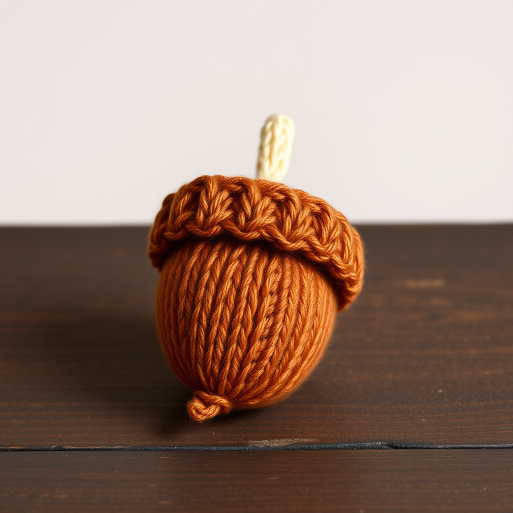 Whimsical Woodland Acorn Pouch Free Pattern – Knit a Forest Treasure Keeper