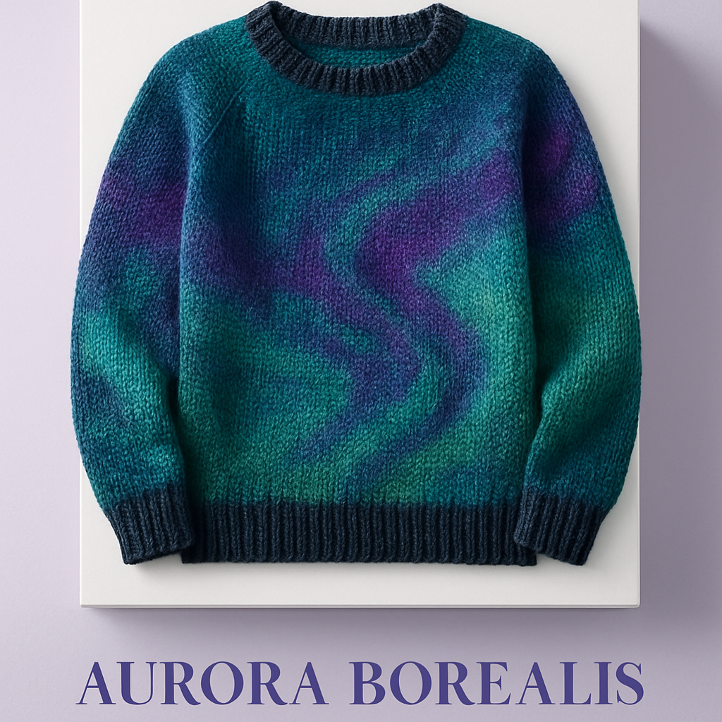 The Aurora Borealis Sweater Free Pattern