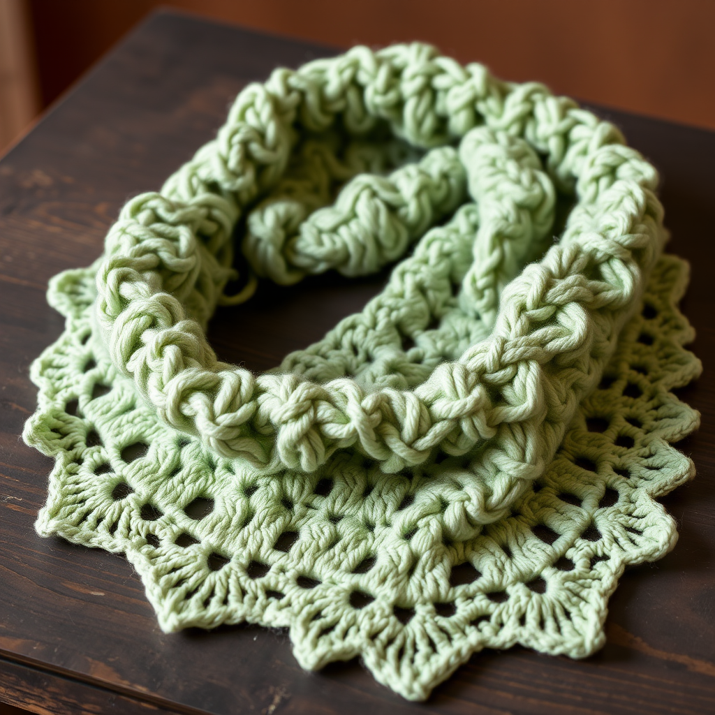 Whispering Willow Lace Scarf Free Pattern
