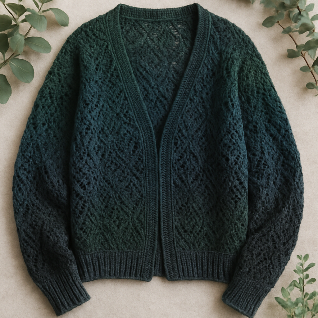 Enchanted Forest Fairycore Cardigan Free Pattern