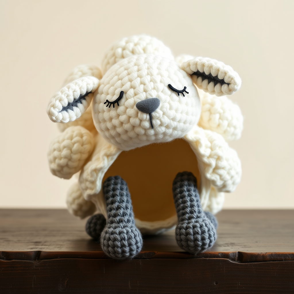 Cozy Cloud Sheep Amigurumi Free Pattern