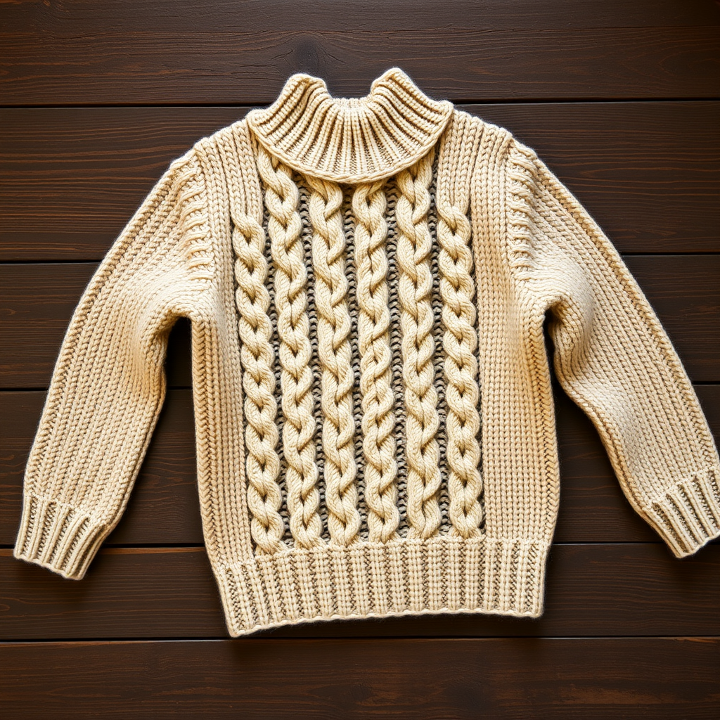 Mariner's Braid Pullover Free Pattern – A Knitted Cable Sweater with Nautical Flair