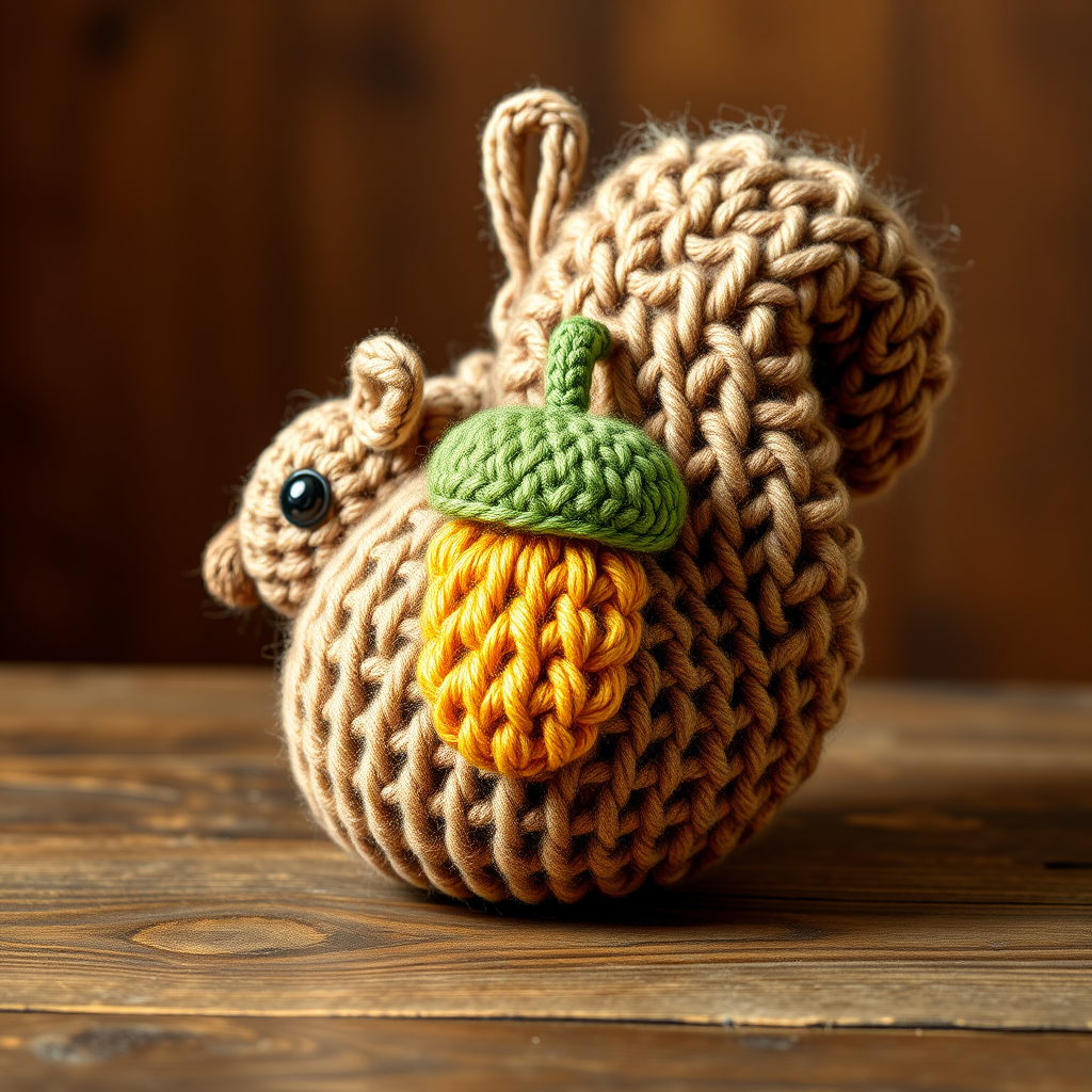 The Nutkin Nook Potholder: A Free Knitting Pattern for a Textured, Forest-Inspired Kitchen Companion