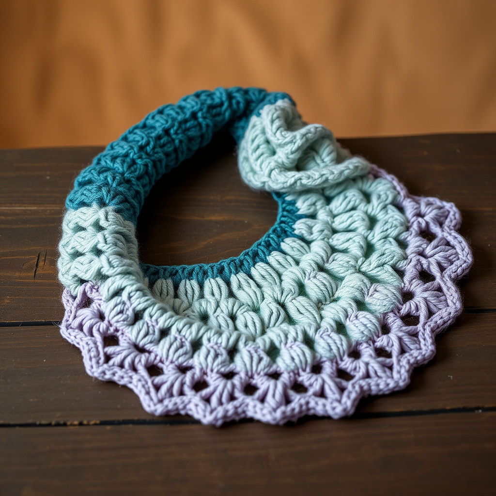 The Aurora Borealis Crescent Shawl: A Free Knitting Pattern for a Textured, Gradient Wrap