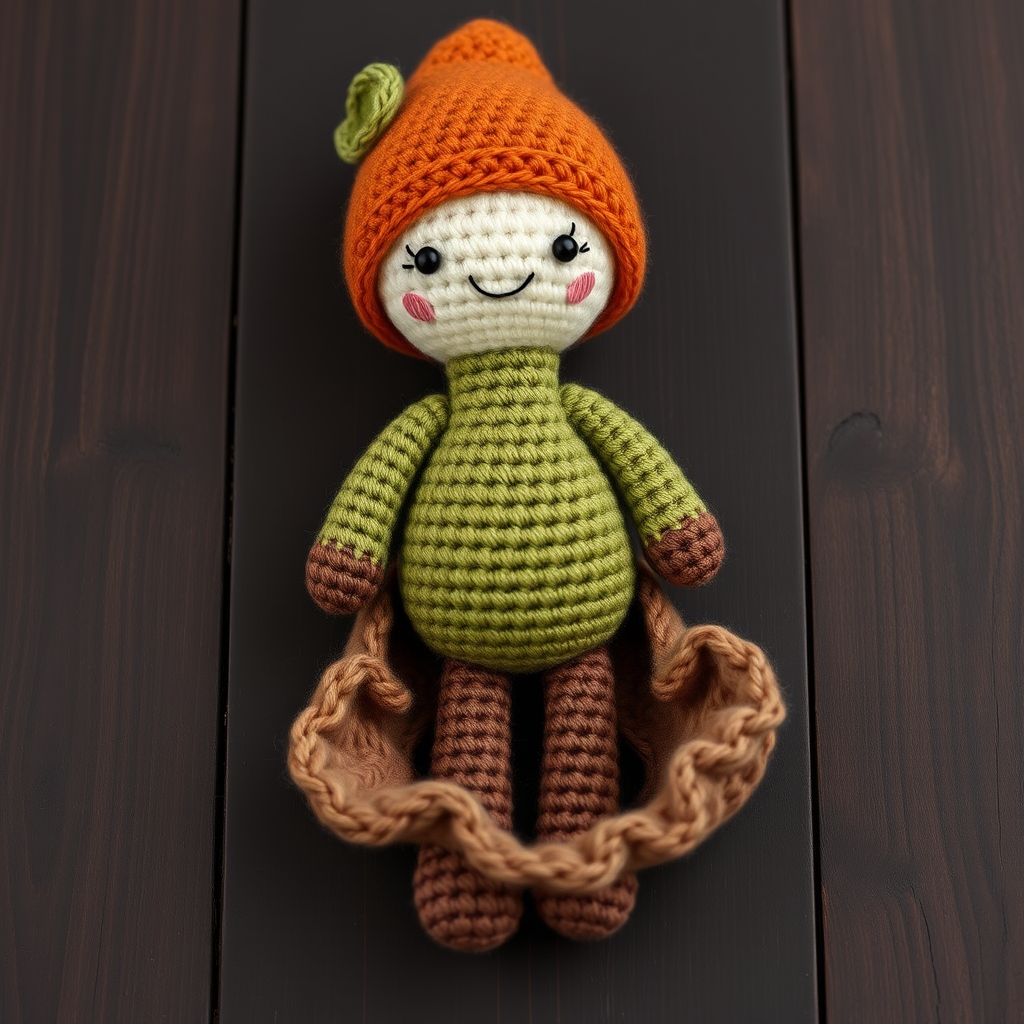 Whimsical Woodland Sprite Amigurumi Free Pattern – Enchanted Yarn Companion