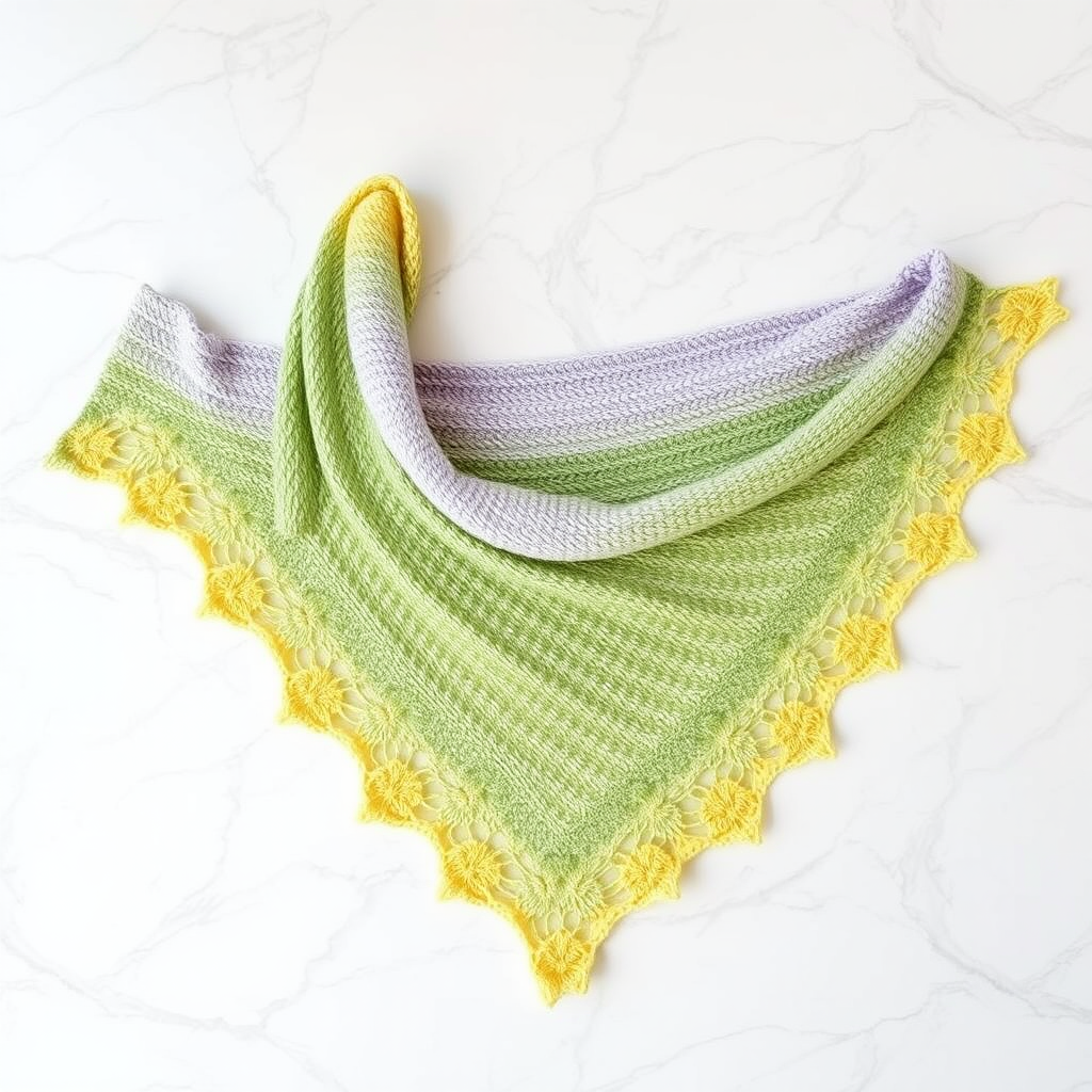 The Meadow Bloom Shawl Free Pattern