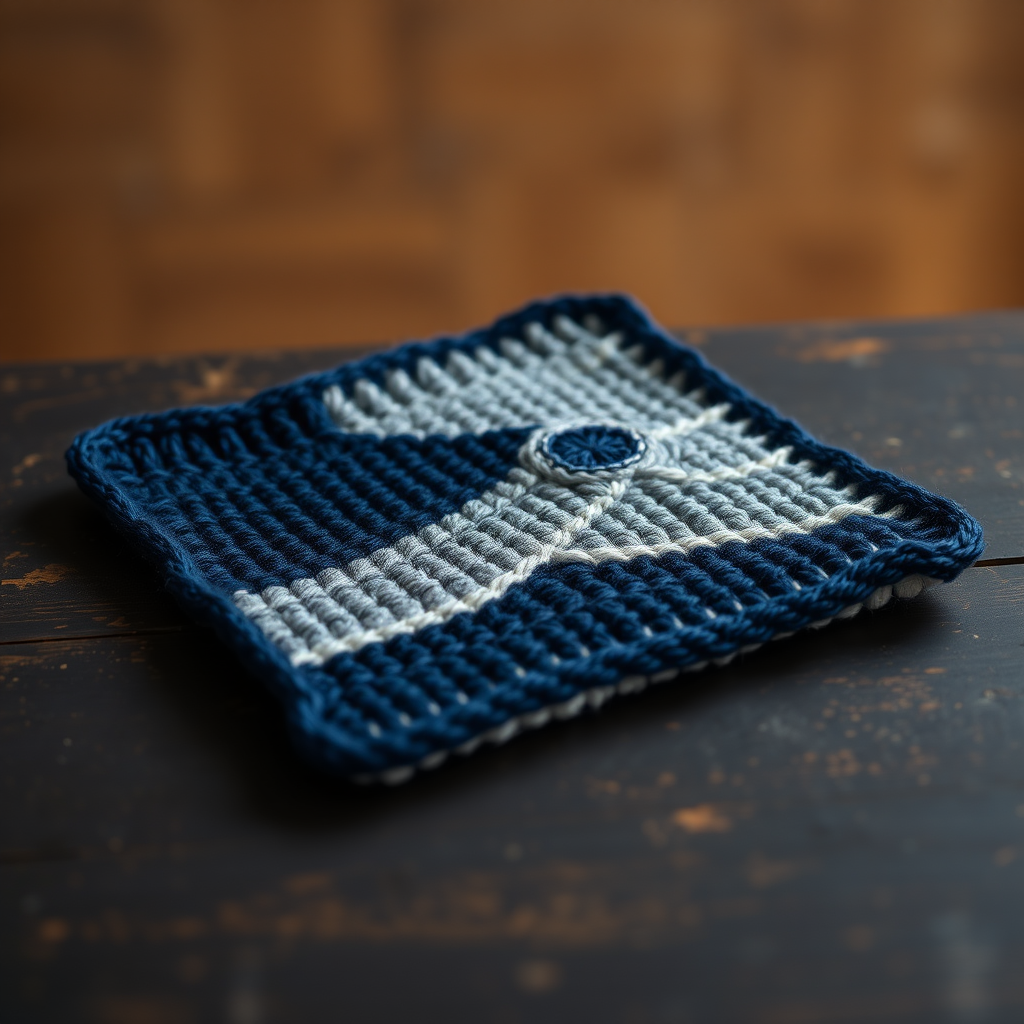 Free Pattern: The Geothermal Geyser Spa Washcloth