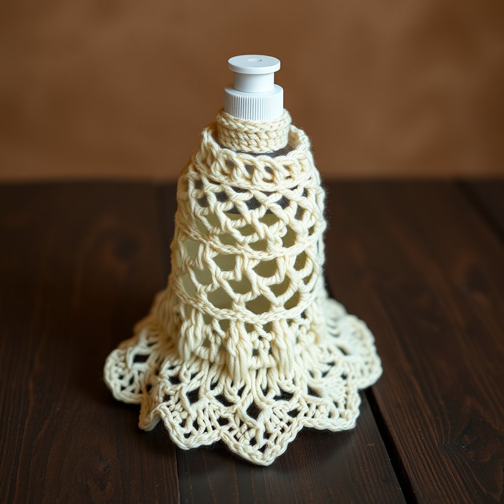 Charming Cottage Dish Soap Bottle Dress Free Pattern