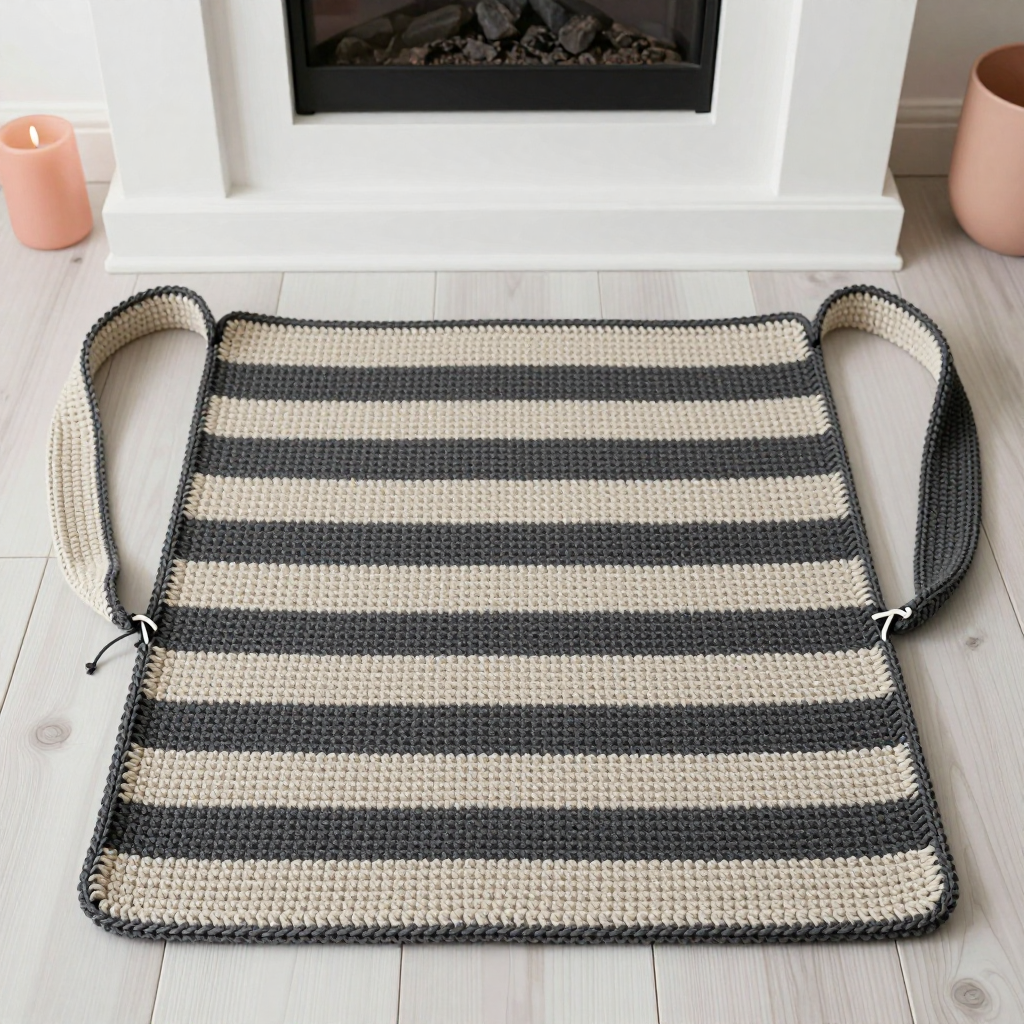 Japandi Linen Stitch Back Scrubber Free Crochet Pattern