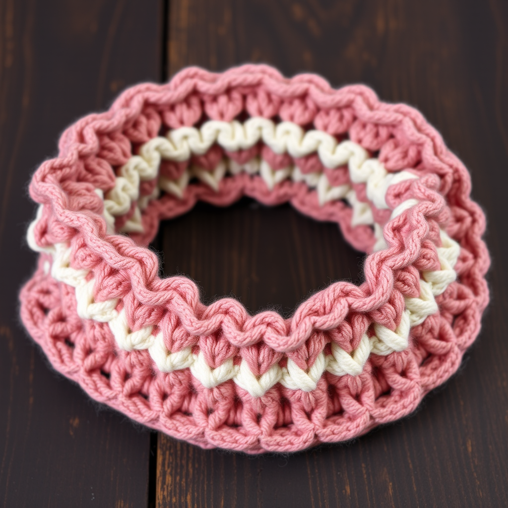 Aurora Waves Neck Warmer Free Pattern