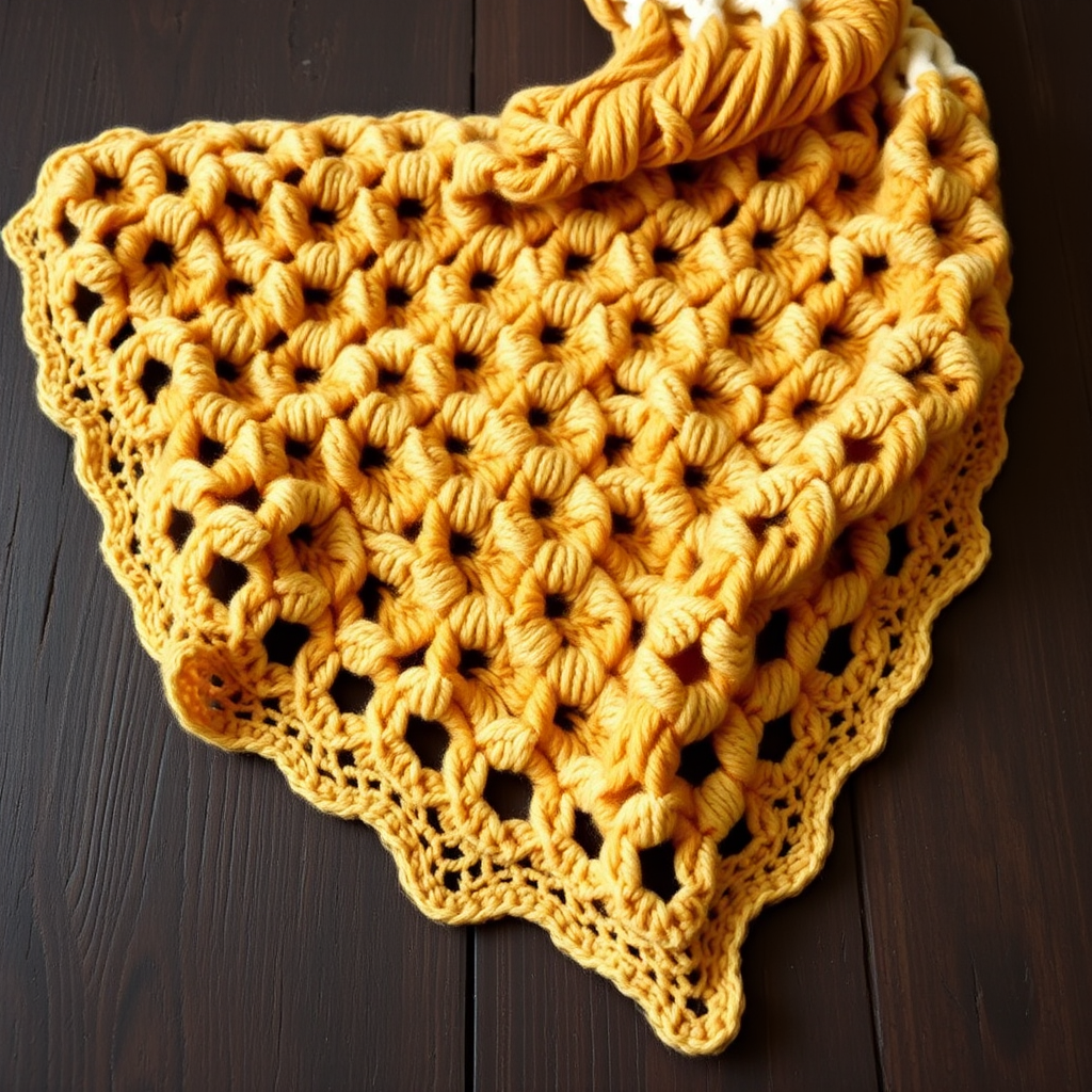 Honeycomb Hearth Wrap Free Pattern – A Knitted Hexagon Honey Shawl