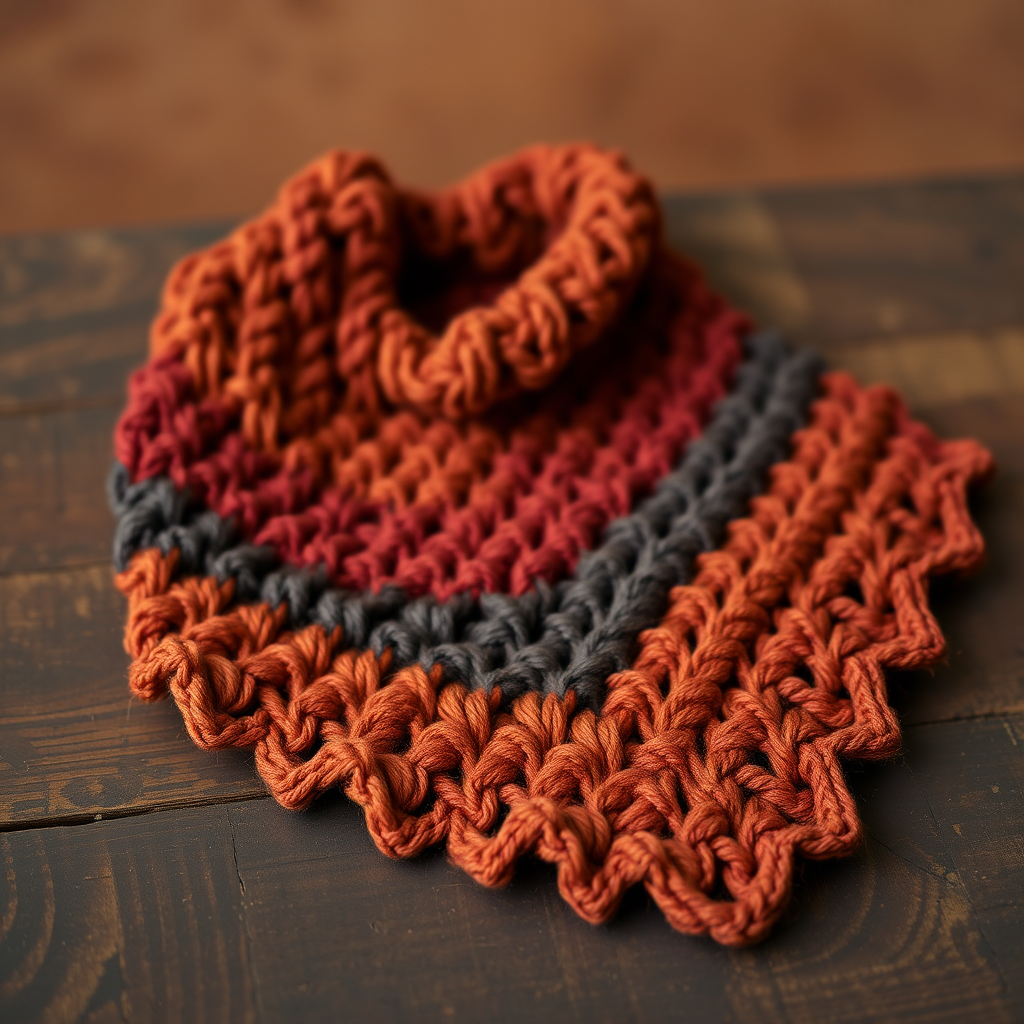 Ember & Ash Fade Triangle Shawl Free Pattern – Knit a Gradient Ombre Wrap