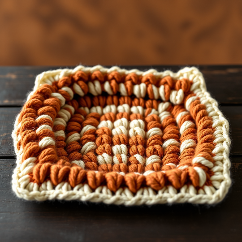 The Cobblestone Stitch Crochet Dishcloth: A Free Pattern for a Textured, Modern Kitchen Essential