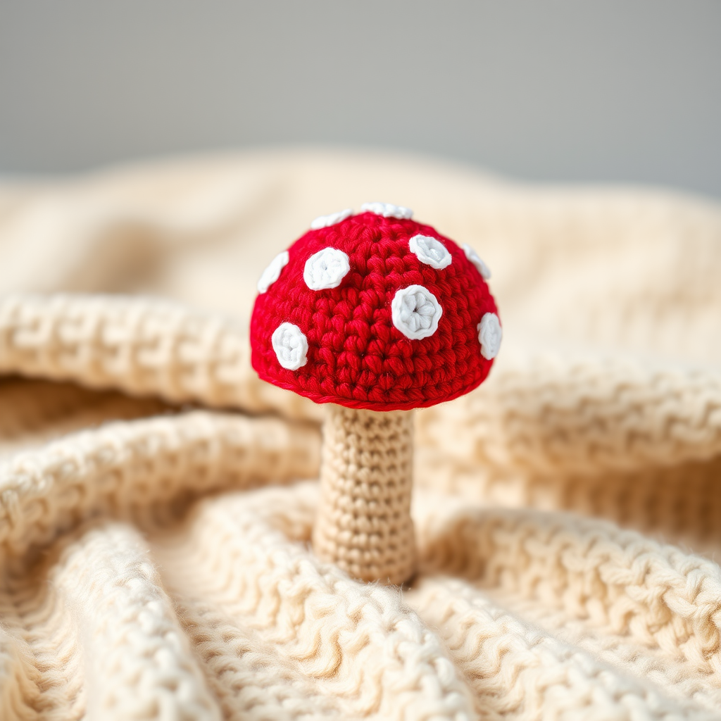 Whimsical Mushroom Amigurumi Free Pattern