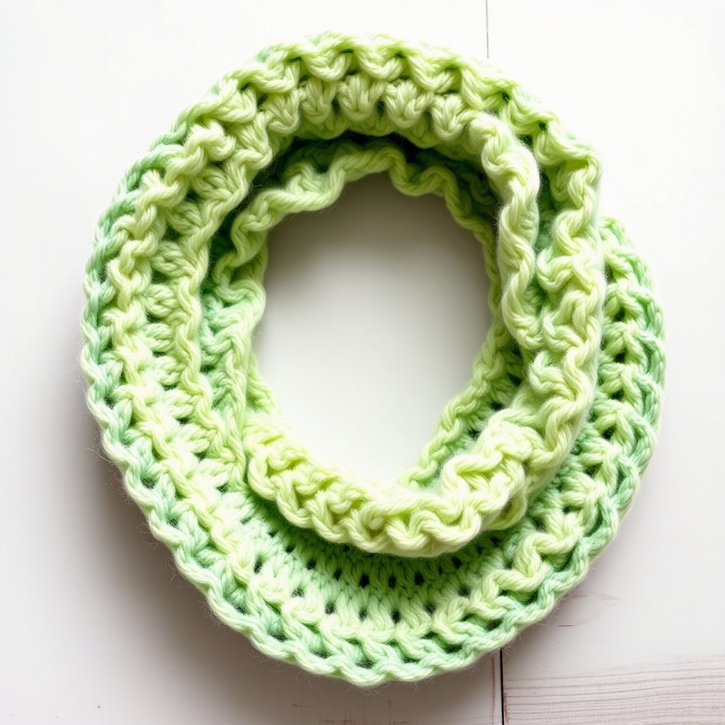 Meadow Breeze Twisted Cowl Free Pattern – Knit a Soft Ombre Wrap