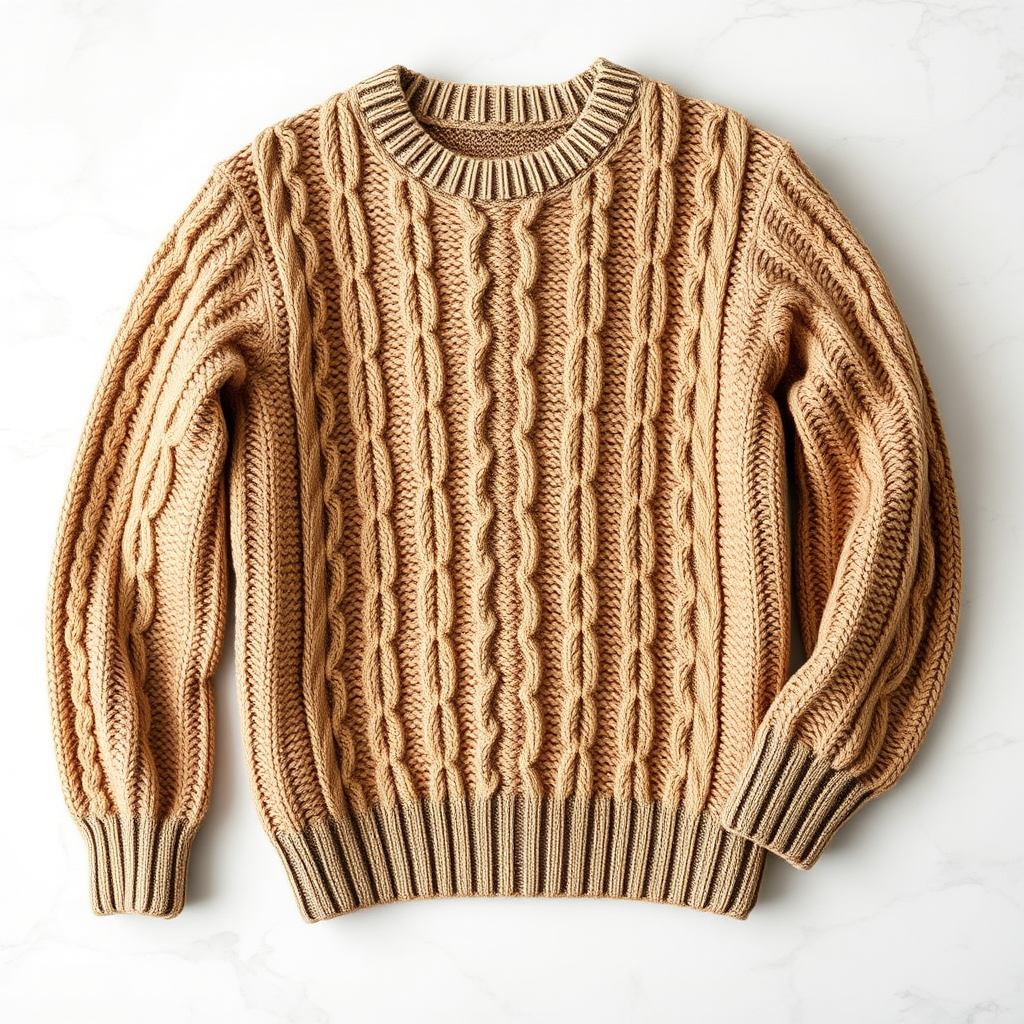 The Nostalgic Cable Knit Sweater Free Pattern