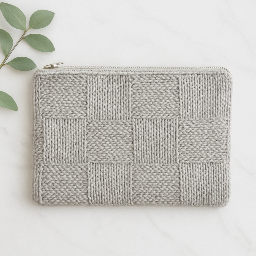 Geometric Elegance Minimalist Clutch Free Pattern