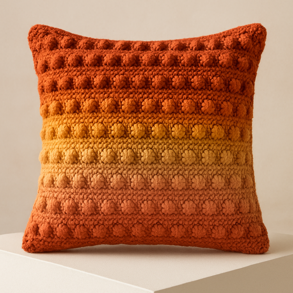 Farmhouse Rustic Sunset Pillow - Free Pattern