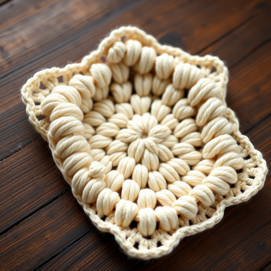 The Seraphim Stitch Dishcloth: A Free Crochet Pattern for a Textured, Angelic Kitchen Cloth
