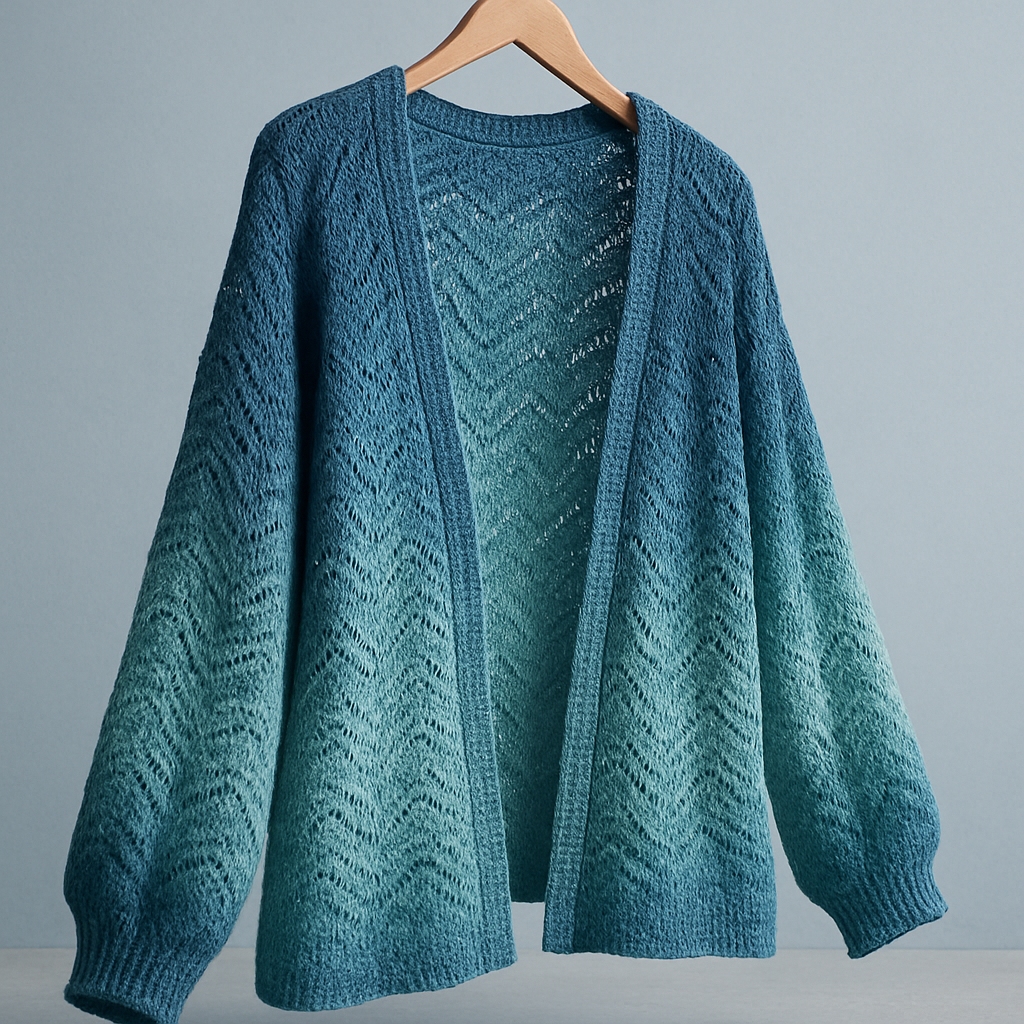 The Ocean Wave Cardigan Free Pattern