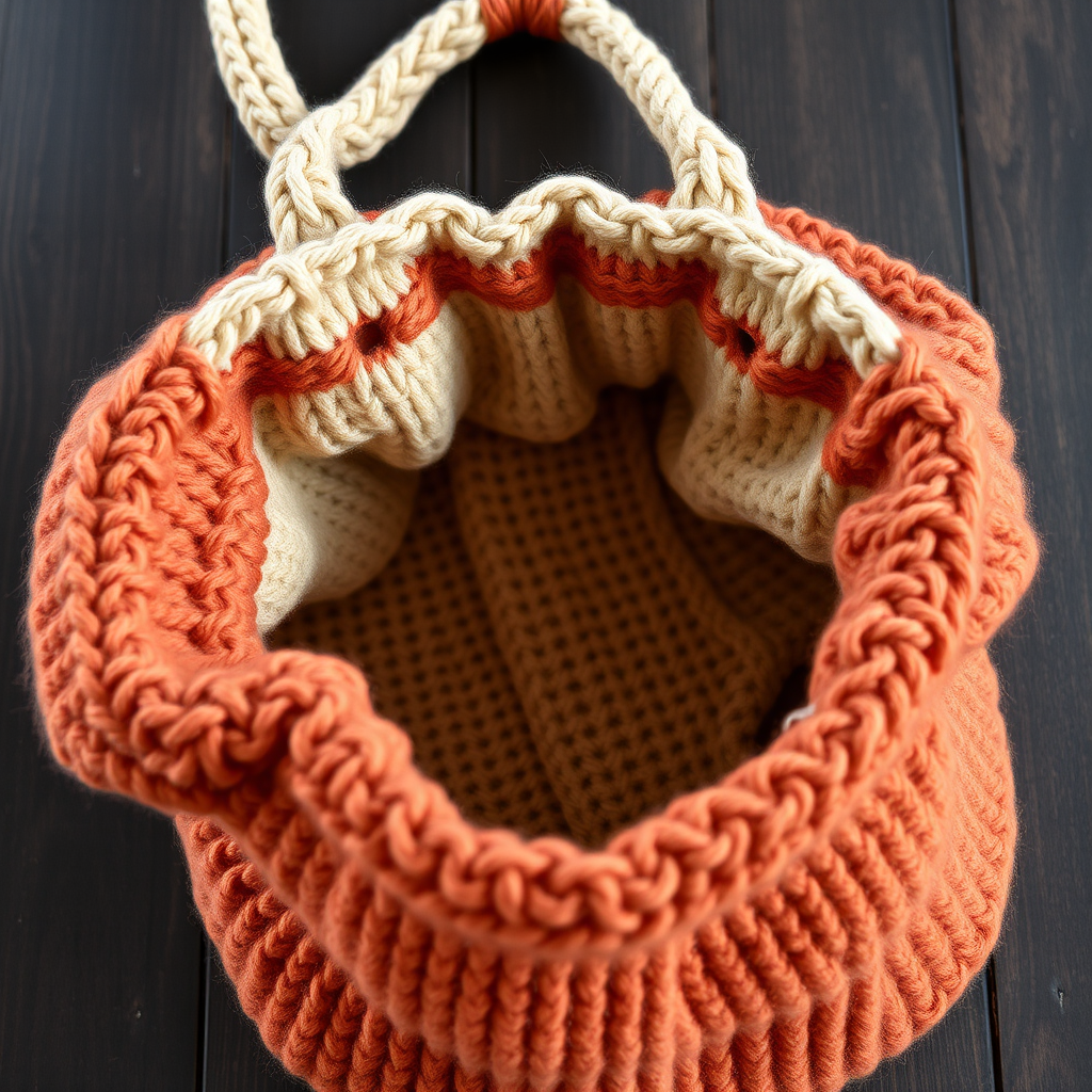 Desert Bloom Market Bag Free Pattern – Knit a Textured Tote