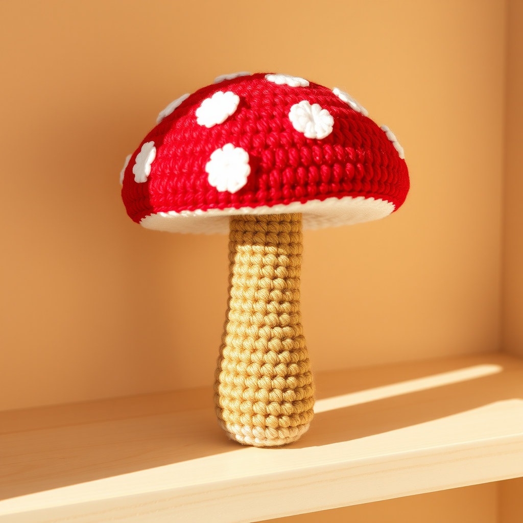 The Magical Mushroom Amigurumi Free Pattern