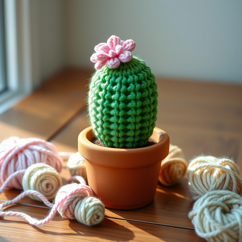 The Enchanted Cactus Amigurumi Free Pattern