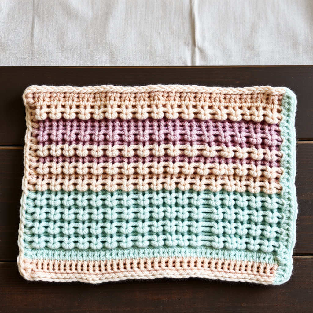 The Cloudberry Dune Baby Blanket Free Pattern – A Knitted Mosaic of Bubbles and Ridges