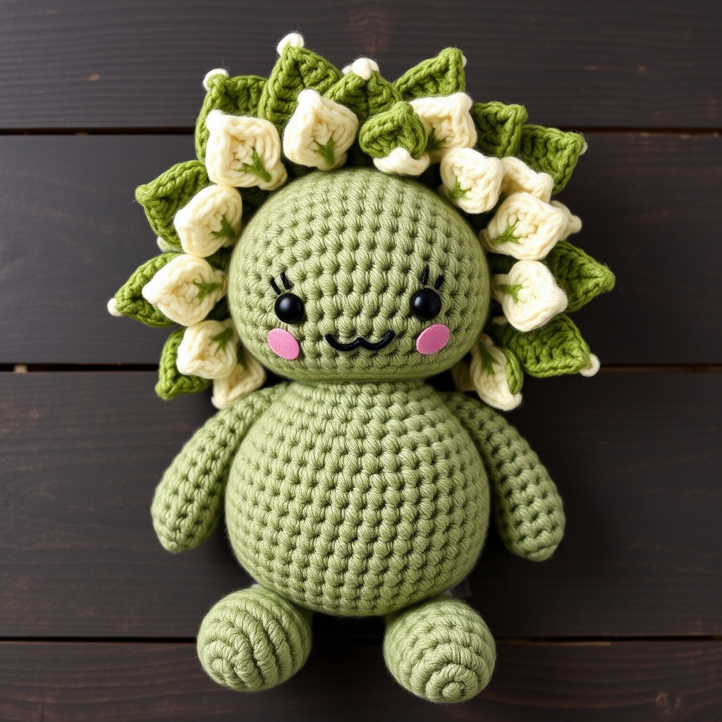 Mossy Munchkin Monster Free Pattern – Crochet a Cuddly Garden Guardian