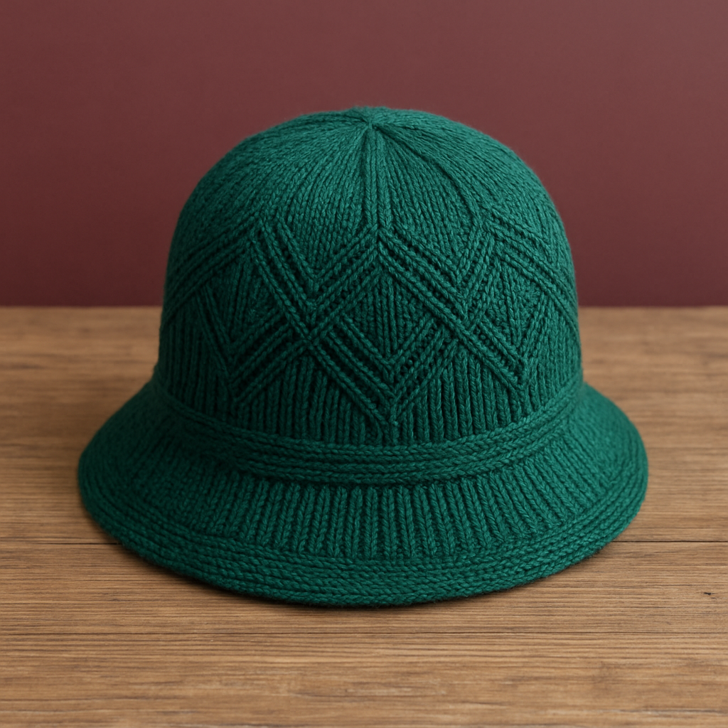 Art Deco Elegance Cloche Hat Free Pattern