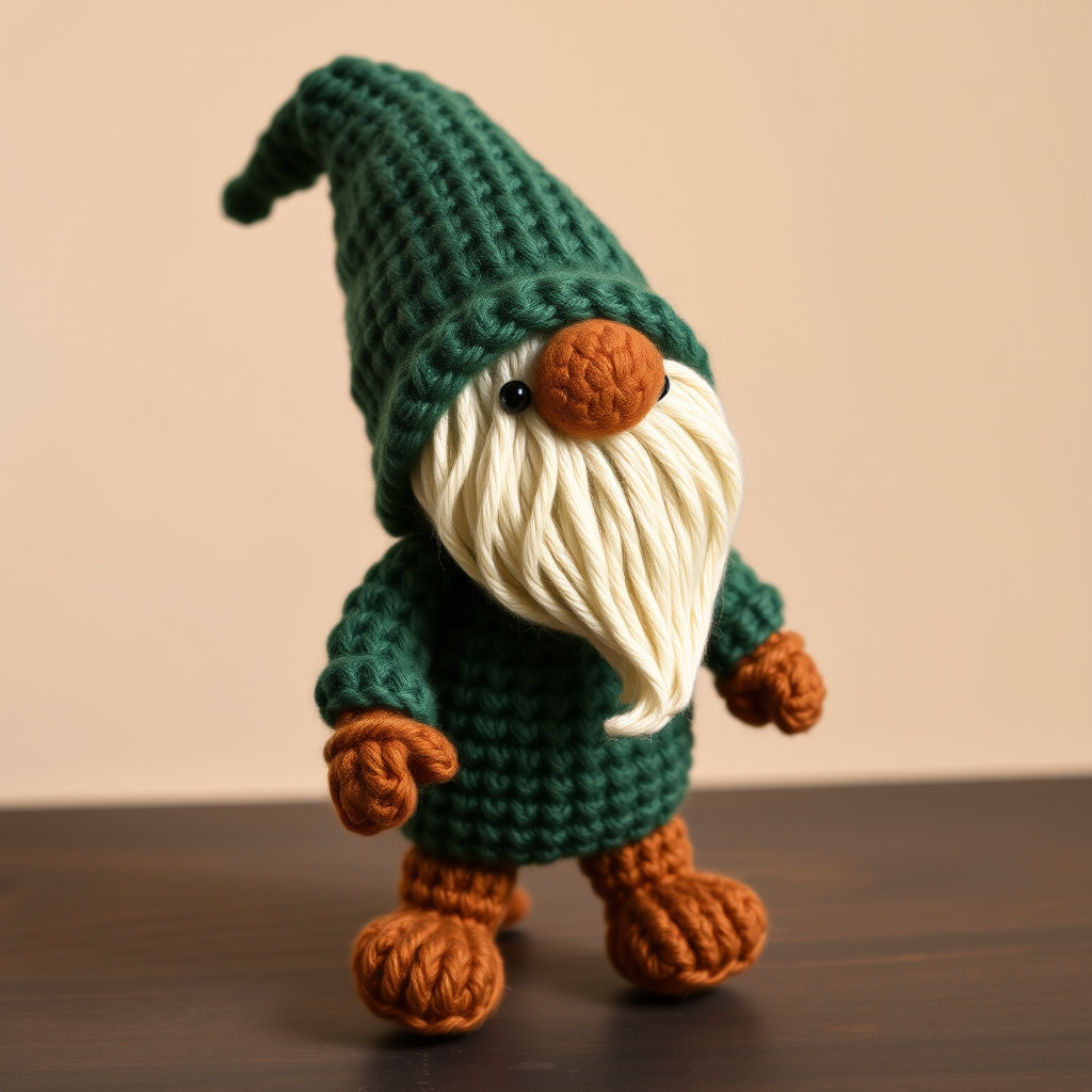 Meadow Mates Gnome Free Pattern