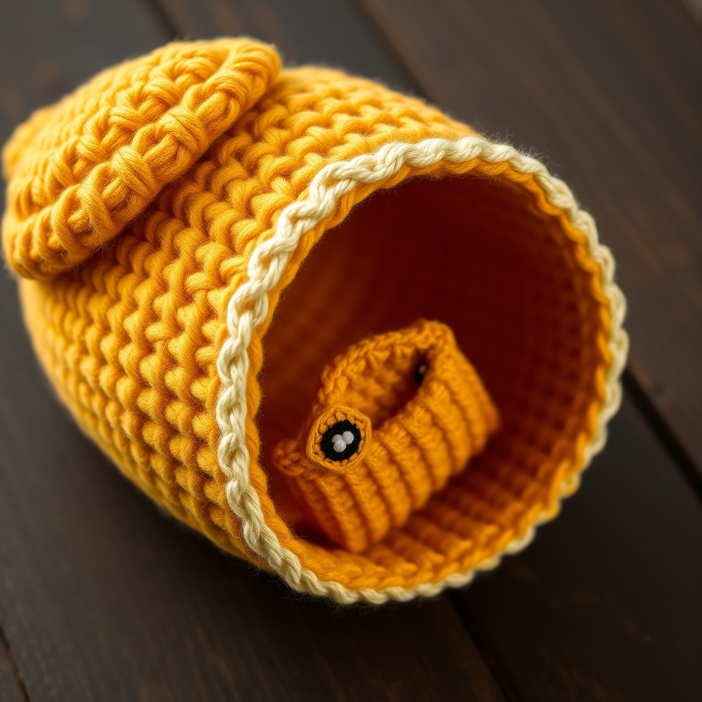 The Honeycomb Hearth Amigurumi Beehive Free Pattern – A Knitted Hexagon Honey Pot with Embroidered Bees