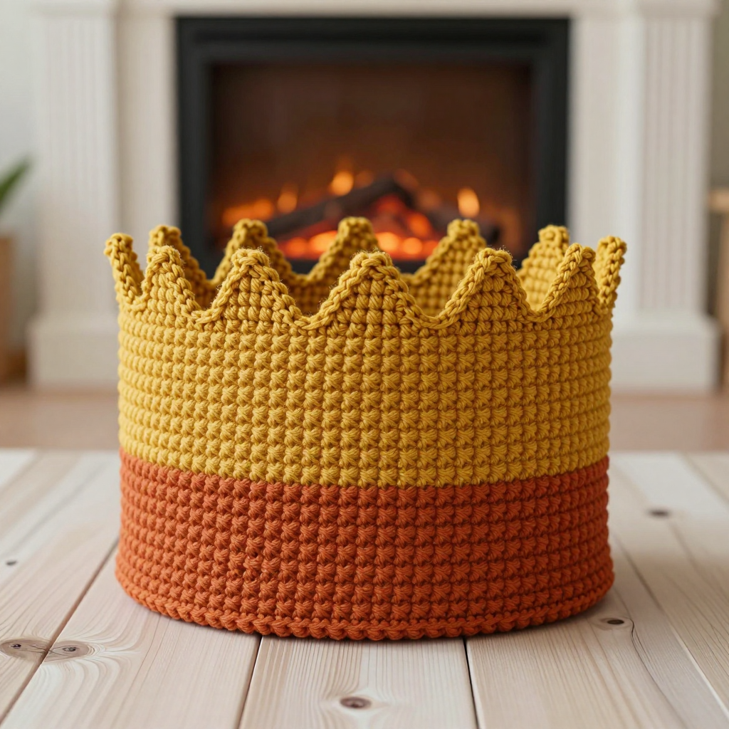 Coastal Sunrise Crown Free Crochet Pattern